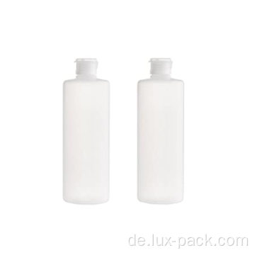 Leere plastische quietbare Flip -Lotion -Gel Shampoo Flasche